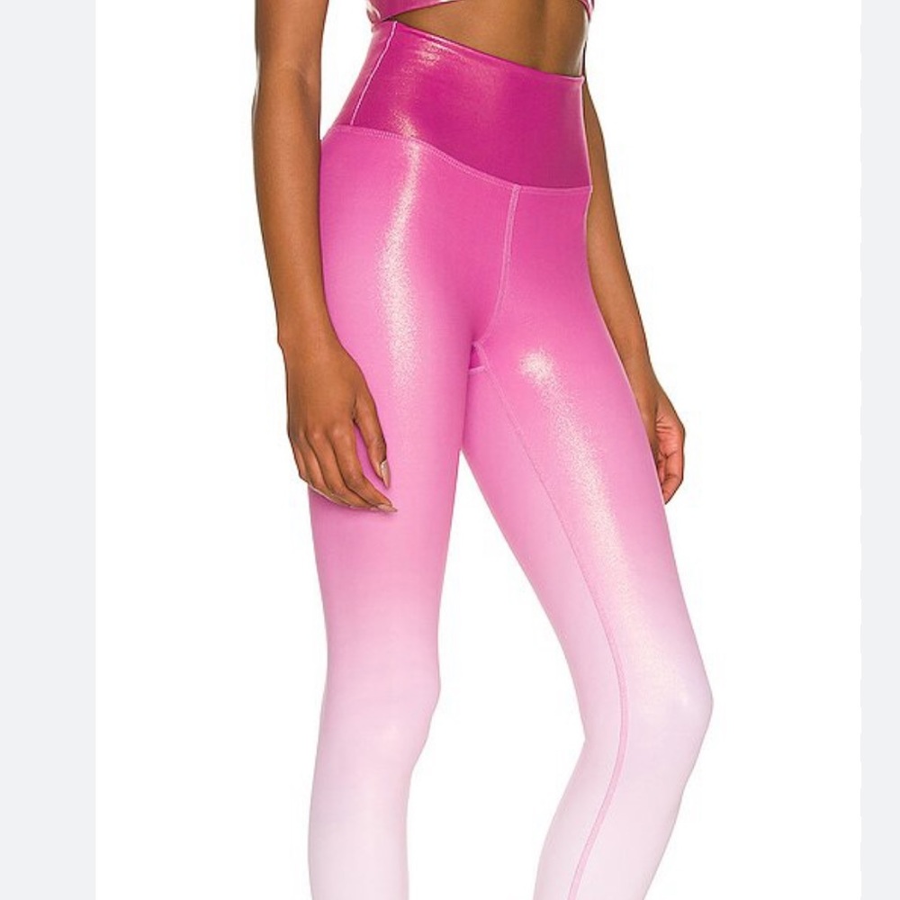 Beach riot XS ombré pink legging